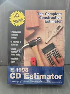 The Complete Construction CD Estimator_1998_ 2500 Pages of Labor & Material Cost - Picture 1 of 3
