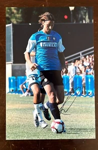 SWEDEN SUPER STAR ZLATAN IBRAHIMOVIC SIGNED PHOTO INTER AC MILAN LA GALAXY PSG - Picture 1 of 2