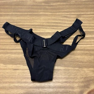 Victoria’s Secret sehr sexy freches schwarzes Trägerhöschen XS neu mit Etikett Dessous - Bild 1 von 4