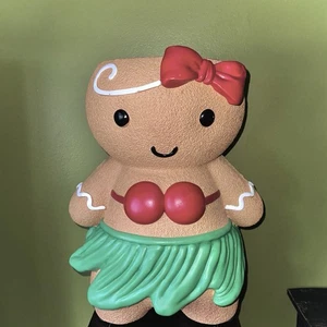 NEW Hawaiian Hula Dancer Gingerbread Stool TikTok Viral Holiday Christmas Decor - Picture 1 of 5