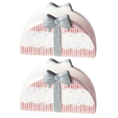  2 Pcs Porta Tovaglioli Da Tavolo Tavola Stand Tovagliolo Decorazioni Per - Immagine 1 di 4