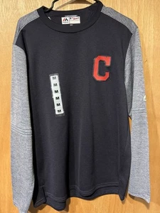 Cleveland Guardians Majestic Size Medium Sweatshirt - Picture 1 of 5