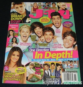 J-14 Magazine Oct Nov 2012 One Direction multi piece poster Justin Taylor Selena - Bild 1 von 7