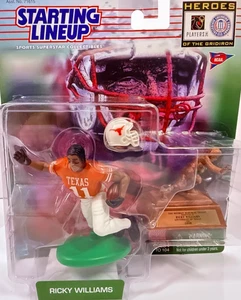 Ricky Williams Texas NCAA Heisman Action Figure- 1999 Starting Lineup - NIB - Picture 1 of 8