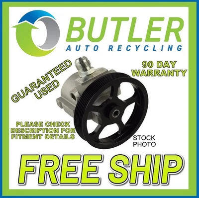 144K Mile INFINITI QX70 Power Steering Pump 3.7L 6 CYL 14 OEM WTY Warranty OE OE - Image 1 of 2