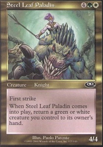 Steel Leaf Paladin - Planeshift #127/143 MTG Magic The Gathering - Image 1 of 1