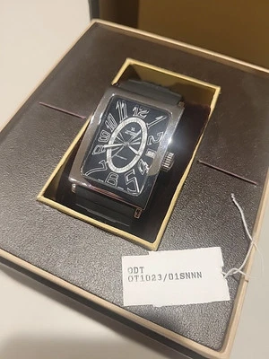 Officina Del Tempo часы итальянский хронограф с черный ремень - новый в коробке - 0058 - Изображение 1 из 4