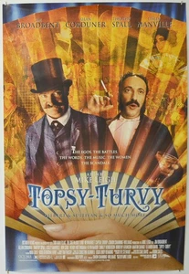 TOPSY TURVY (1999) Original One Sheet Movie Poster - Mike Leigh, Jim Broadbent - Picture 1 of 1
