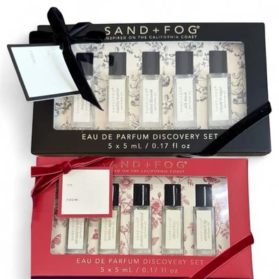 Arena y Niebla 2x Juegos Perfume Discovery Set 5 Perfume Aceite Fresa Vainilla Foto 1 de 4