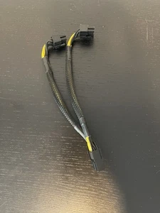 PCI-E 8 Pin to Dual 6/8pin PCIE PCI Adapter SplitterU.K. seller best quality - Picture 1 of 1