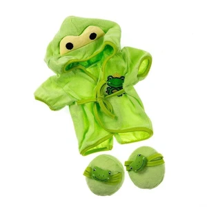 Frog Robe & Slippers - Stuff & Fluff Clothing - Picture 1 of 1