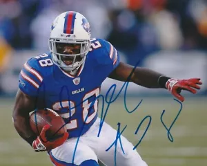 CJ SPILLER SIGNED BUFFALO BILLS FOOTBALL 8x10 PHOTO #3 NFL AUTOGRAPH PROOF! - Picture 1 of 2