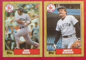 1987 Topps Boston Red Sox Team Set with Traded (39 Cards) - Picture 1 of 1