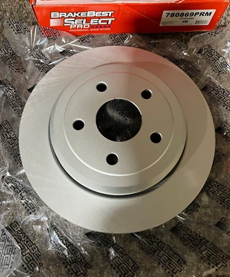 Rotor de freno BrakeBest Select Pro OEM ventilado para Dodge/Jeep Foto 1 de 4