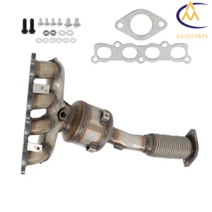 Front Catalytic Converter w/ Exhaust Manifold For Ford Fiesta 2011-2019 L4 1.6L - Picture 1 of 15