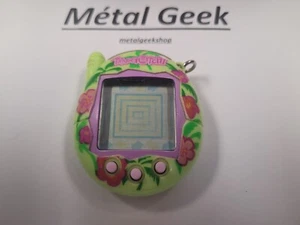 Tamagotchi Green Tropical Flower No Chain Used Free Shipping in Canada !! - Foto 1 di 7