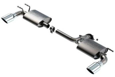 Borla S-Type Axle-Back Exhaust System fit 2019-2024 Mazda 3 Hatchback 2.5L Turbo - Image 1 of 3