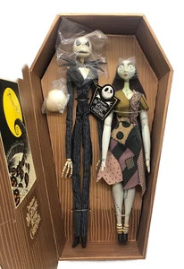 Nightmare Before Christmas Jun Planning Collection Doll Jack & Sally Disney Rare - Picture 1 of 13