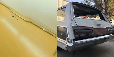 TAILGATE TRIMS - SET OF 3 - 1967 1968 DODGE MONACO POLARA WAGON 68DM1-8H7 - Image 1 of 4