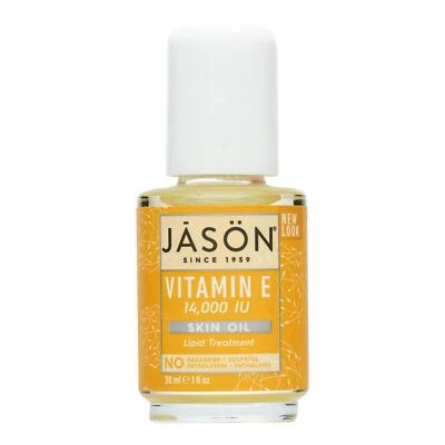 Aceite de belleza puro Jason Vitamin E - 14000 UI - 1 fl oz Foto 1 de 2