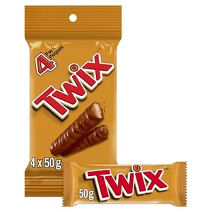 Twix Schokolade 4er Pack 200 Gramm/7,05 Unzen - Bild 1 von 5