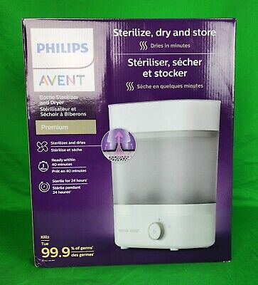 Philips Avent Premium Bottle Sterilizer And Dryer BRAND NEW • 110.22$
