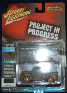 JOHNNY LIGHTNING STREET FREAKS PROJECT IN PROGRESS 1950 FORD F-1 PICKUP "RARA" - Imagen 1 de 9