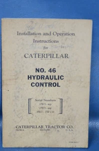 Caterpillar Diesel No. 12 Motor Grader Operators Instruction Manual Book Booklet - Picture 1 of 5