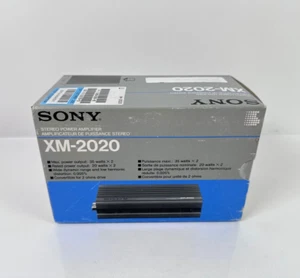 (NEW) Sony XM-2020 2-Channel Stereo Power Amplifier - Picture 1 of 6