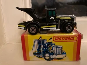 RARE 1982 Matchbox M-Box Lesney No. 65 Bandag Bandit Kenworth Truck (nice flaps) - Picture 1 of 15