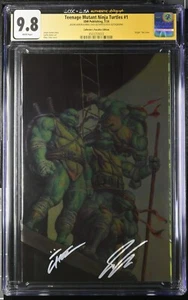 Teenage Mutant Ninja Turtles #1 (2024) CGC SS 9.8 Firmado Jason Aaron Mike Choi - Imagen 1 de 2