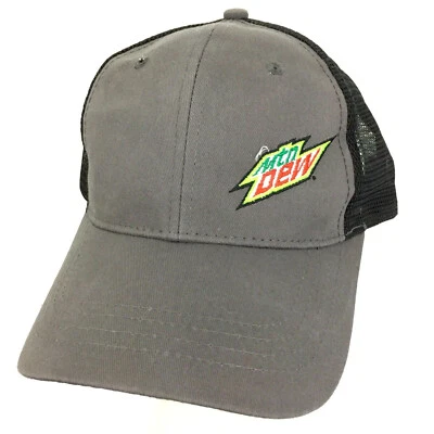 山露帽标志苏打水软饮料网扣卡车司机棒球爸爸帽 — 第 1/4 张图片