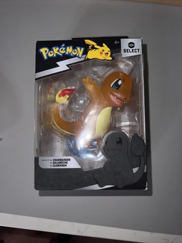 Vintage Pokémon Select Series 1 Translucent Charmander Figure Jazwares Collector Cover