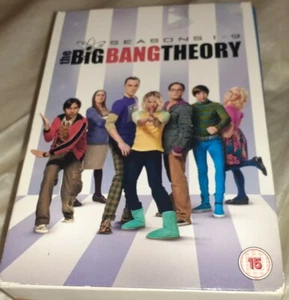 The Big Bang Theory - Season 1-9 [DVD] [2016] Region 2 - Picture 1 of 3