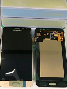 Unidad de pantalla táctil LCD 100% ORIGINAL dorada Samsung Galaxy J3 J320F 2016 - Imagen 1 de 1