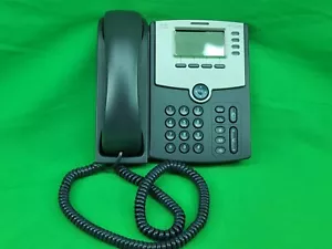 Cisco SPA 504G 4-Line, 2-Port Switch PoE IP Phone Only (USED TESTED WORKING) - Picture 1 of 11