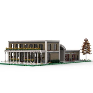 Terminal de autobuses Pretorius de paso de rompeolas 1/40 personalizada 18217 piezas para mayores de 18+ años - Imagen 1 de 9