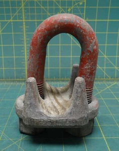 Genuine Crosby 1-1/4" U-Bolt, Wire Rope Clip - Picture 1 of 4