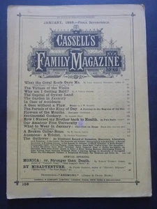CASSELL’S FAMILY MAGAZINE Jan 1888 – Rev. W S Lach-Szyrma -  Interplanetary - Picture 1 of 9