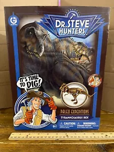 Dinosauro T-REX Dr. Steve Hunters Paleo Expeditions Dino Kit di Scavo con Strumenti - Foto 1 di 9