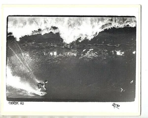 SURF MAGAZIN RETOUREN: 8X10" HANDGEDRUCKT ORIGINAL. DEREK HO @ PIPELINE - Bild 1 von 1