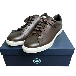 Peter Millar Vantage Lite Sneakers Chocolate Mens 10.5 Golf Casual New In Box - Picture 1 of 8