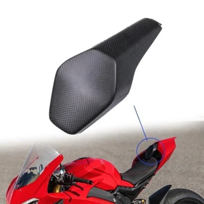 for Ducati Streetfighter V4 CarbonFiber Rear Pillion Seat Cowl Fairing - Image 1 of 2
