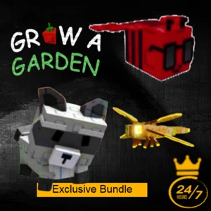 Roblox Grow a Garden 🌴 Mapache + Disco Bee + Libélula 🌴 ¡Paquete! - Imagen 1 de 1