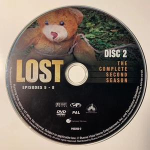 Lost Season 2 Disc 2 ONLY Replacement DVD R4 Pre-Owned - Picture 1 of 1