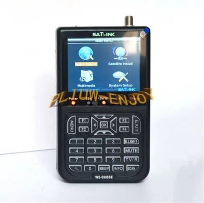 WS-6908SE SATLINK Digital Satellite Meter Finder Support KB-LIGHT&BACKLIGHT QPSK - Image 1 of 4