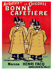 La Chicore? Bonne Cafetiere French POSTER.Graphic Design.Art Decoration.3283