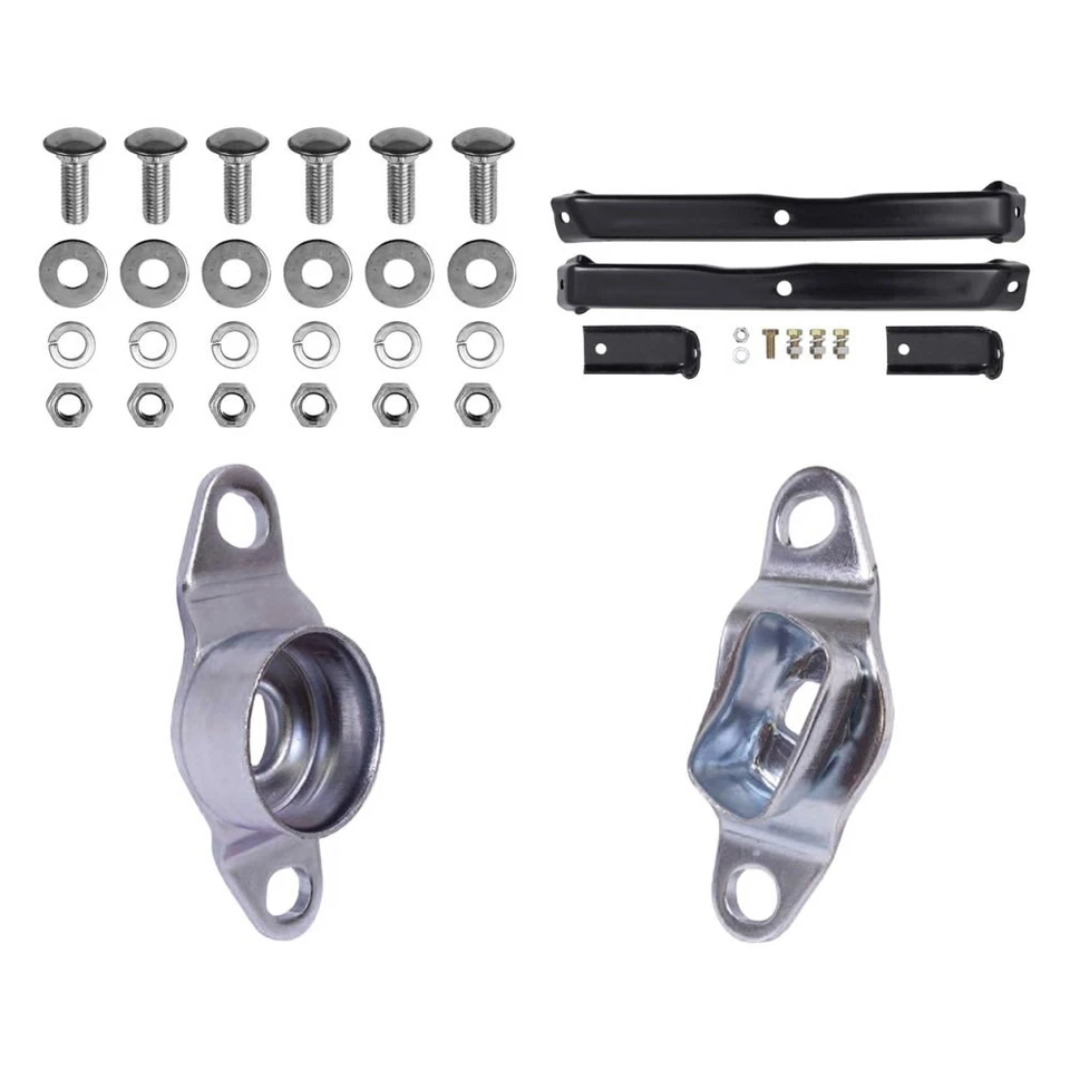 For GMC C35 1975-1977 OER 4-Pc Front Bumper Bracket Kit - Изображение 1 из 4