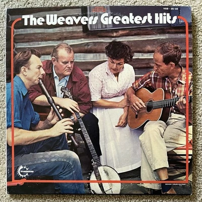 The WEAVERS - Greatest Hits 2LP 1971 Vanguard VSD15/16 Vinyl * Near MINT - Image 1 of 4