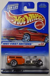Hot Wheels 1997 First Editions #7 of 12 WAY2 FAST Collector #514 - NEW ON CARD - Bild 1 von 11
